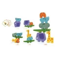 Ze Totanimo - Animaux à Empiler - Djeco -Magasin De Jouets ze totanimo animaux a empiler djeco 1